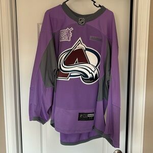 Authentic Pregame warm up jersey autographed